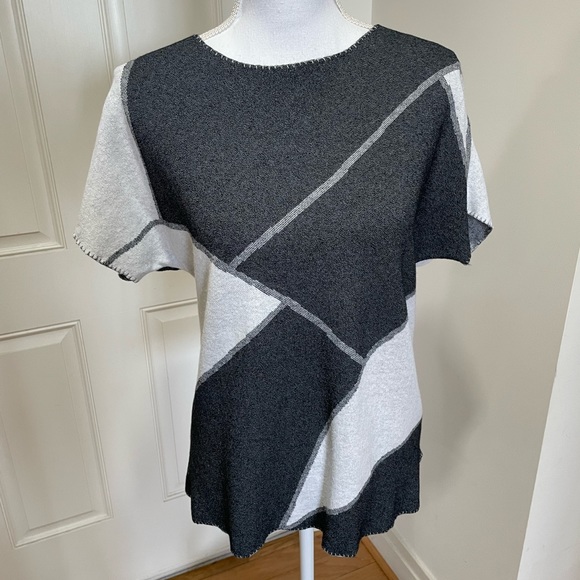 Piece of Cloth Short Sleeve Sweater - Picture 3 of 11